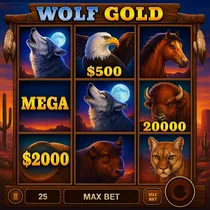 MonacoJack - Wolf Gold Slot Game - Pragmatic Play