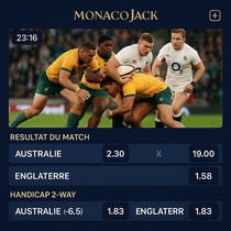 MonacoJack - Rugby Betting - Top 14 Sports Betting